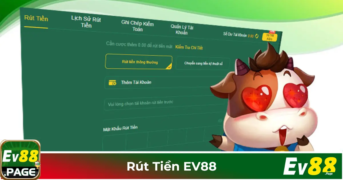 Điều Kiện & Quy Trình Rút Tiền Tại EV88